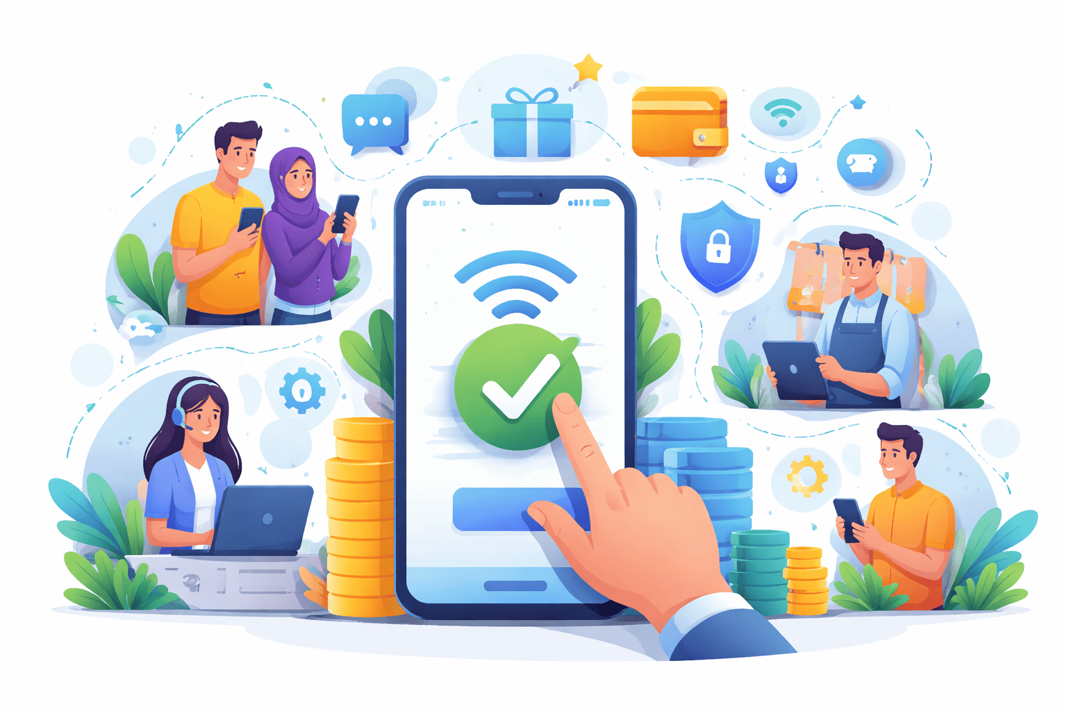 شحن رصيدك بسهولة وسرعة مع Glorixagal.