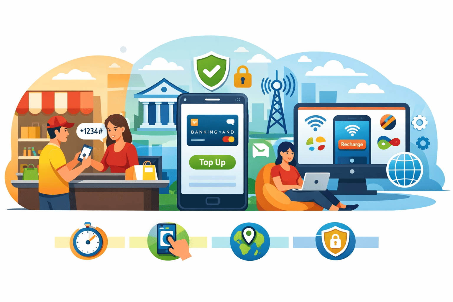 جلوريكساجال: طريقك السهل لشحن رصيد هاتفك المحمول