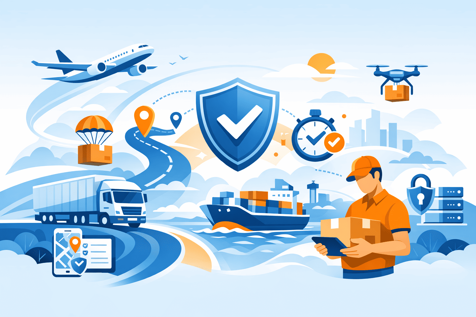 سهولة وأمان في كل عملية شحن