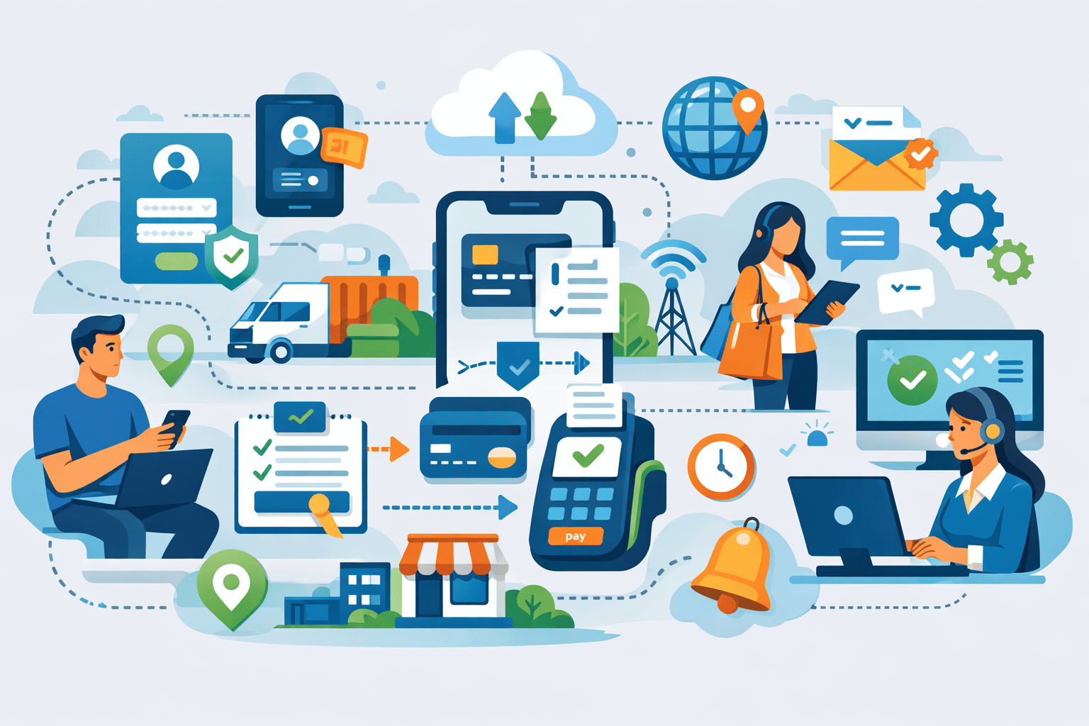 اشحن رصيدك في أي وقت ومن أي مكان.